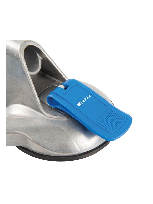 VERIBOR blue line Suction Lifter 2Â Head T-Handle also for Slightly Curved and Textured Surfaces by Veribor 